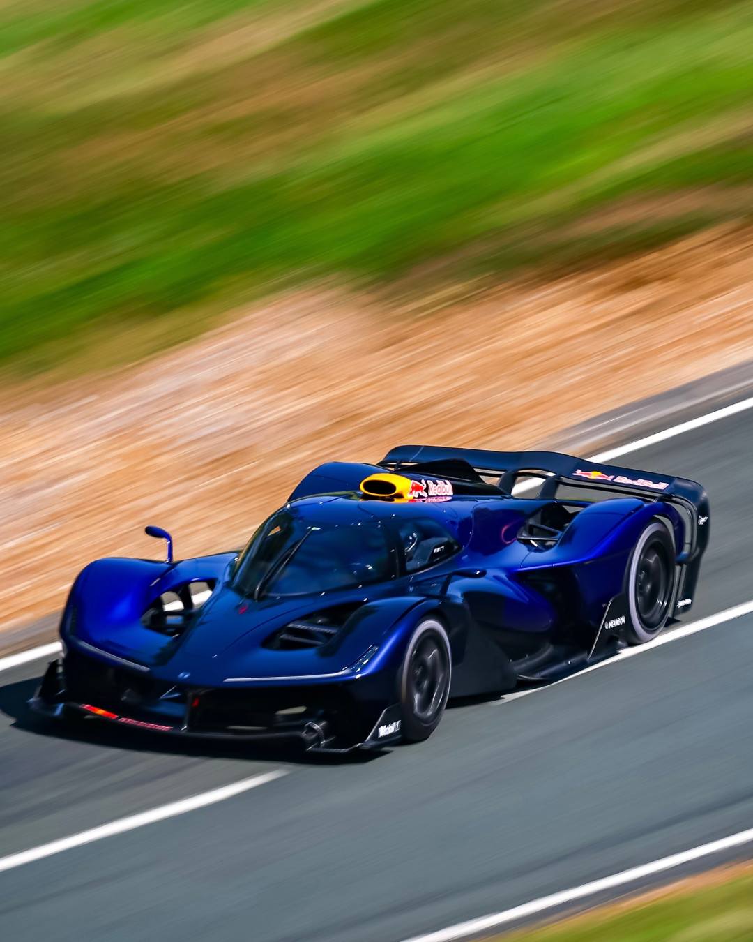 Red BUll RB17 rijdend staand beeld